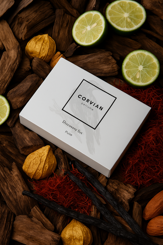 Corvian Perfumes - Pulse / extrait de parfum / Discovery Set